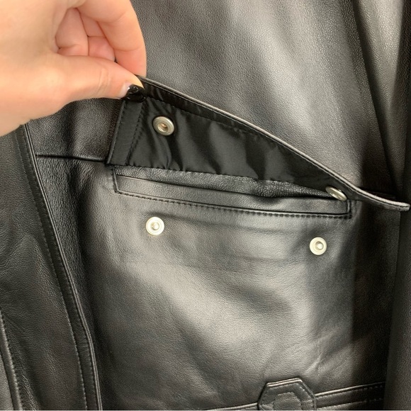 MACKAGE Lennox Lamb Leather Jacket - Picture 13 of 13